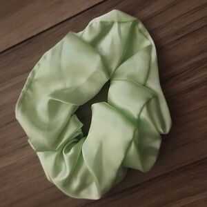 Green LED Light scrunchie NWOT